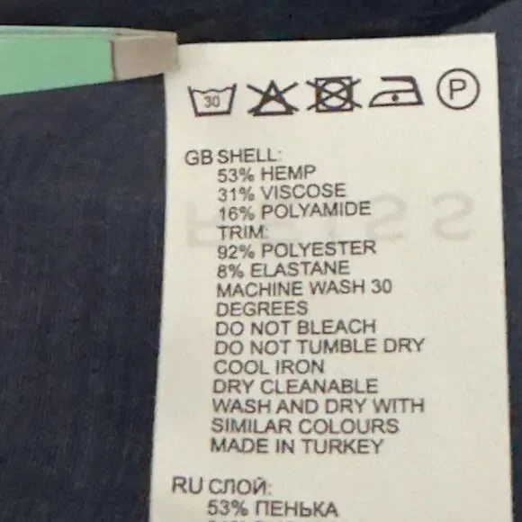 REISS MURPHY HEMP BLEND SLEEVELESS PLAYSUIT ROMPER IN NAVY NWT WOMEN'S SIZE‎ 2